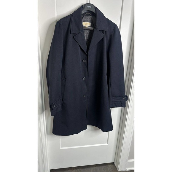 Michael Kors Franklin Jacket Coat Raincoat Overcoat All- season 42/44Long Large - Picture 1 of 9